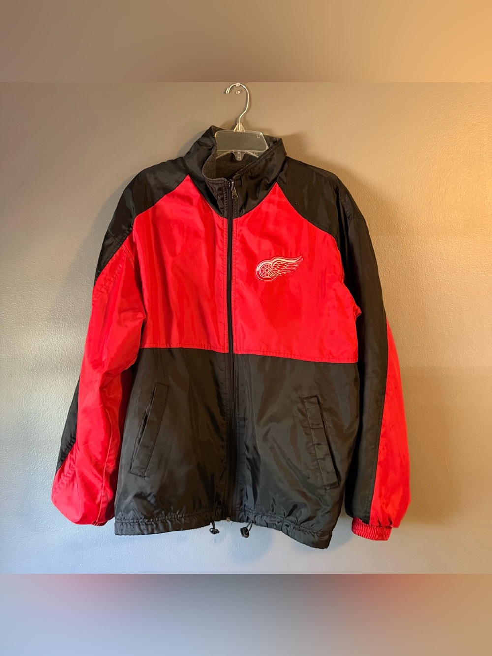 Vintage Detroit Red Wings Reversible Jacket